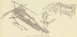 Croquis de Leonardo da Vinci